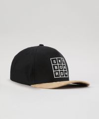 Bone--Skt-Board--com-Suede-Preto-8684258-Preto_2
