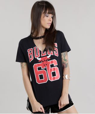 Blusa-Choker-NBA-Chicago-Bulls-Preta-8754433-Preto_1