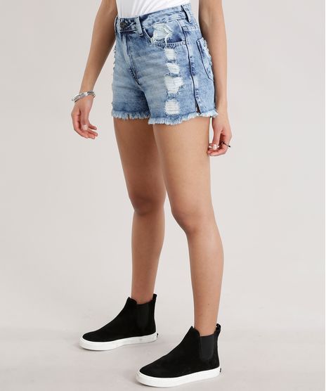 Short-Jeans-Vintage-Destroyed-Azul-Medio-8711228-Azul_Medio_1