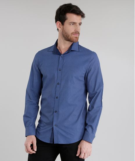 Camisa-Slim-Estampada-Azul-Marinho-8637805-Azul_Marinho_1