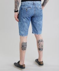 Bermuda-Jeans-Reta-Marmorizada-Azul-Medio-8580742-Azul_Medio_2