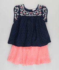 Saia-Plissada-Estampada-de-Estrelas-Coral-8674458-Coral_3