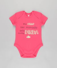 Body--Eu-amo-ser-mimada-pela-minha-dinda--em-Algodao---Sustentavel-Pink-8662245-Pink_1