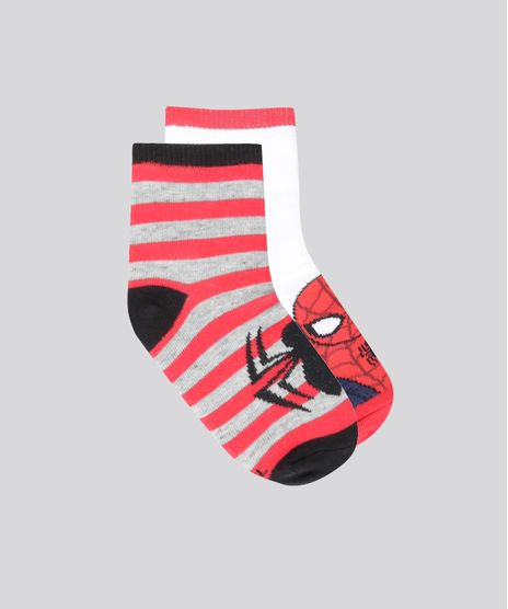 Kit-de-2-Meias-Homem-Aranha-Multicor-8698922-Multicor_1