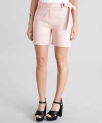 Short-em-Jacquard-com-Cinto-Rose-8359651-Rose_1_1