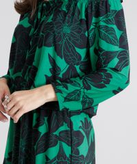 Vestido-Ombro-a-Ombro-Estampado-de-Folhagem-Verde-8812781-Verde_4