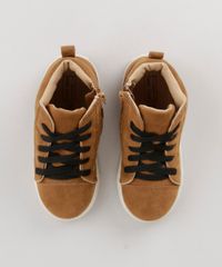 Tenis-Cano-Alto-em-Camurca-Caramelo-8757751-Caramelo_4