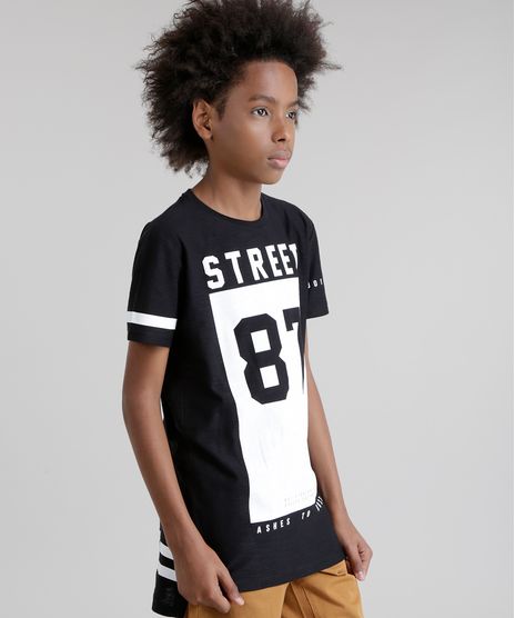 Camiseta-Longa--Street-87--Preta-8743292-Preto_1