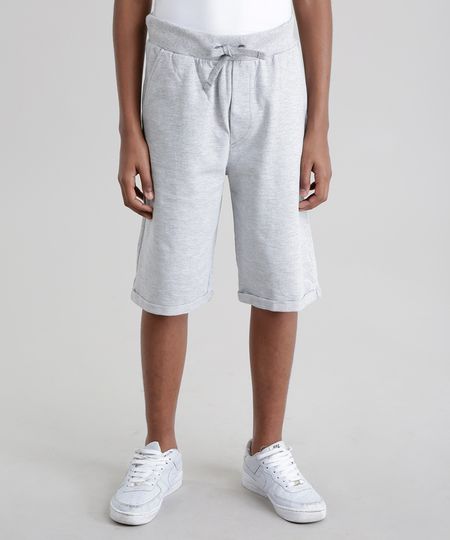 Bermuda-em-Moletom-Cinza-Mescla-8630869-Cinza_Mescla_1 Bermuda-em-Moletom-Cinza-Mescla-8630869-Cinza_Mescla_1