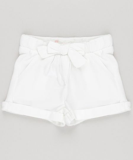 Short-em-Moletom-com-Laco-em-Algodao---Sustentavel-Off-White-8651787-Off_White_1
