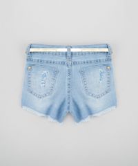 Short-Jeans-em-Algodao---Sustentavel-com-Cinto-Azul-Claro-8614371-Azul_Claro_2