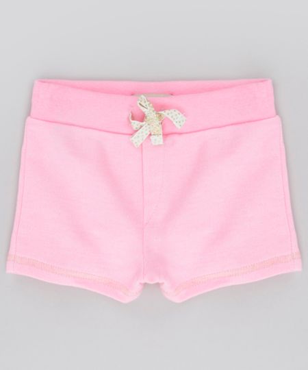 Short-em-Moletom-com-Bordado-Rosa-Neon-8684444-Rosa_Neon_1 Short-em-Moletom-com-Bordado-Rosa-Neon-8684444-Rosa_Neon_1