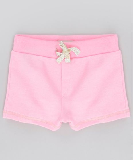 Short-em-Moletom-com-Bordado-Rosa-Neon-8684444-Rosa_Neon_1