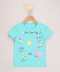 Blusa-Infantil--I-Love-Fun-Days-Summer--com-Glitter-Manga-Curta-Verde-Agua-9965731-Verde_Agua_1