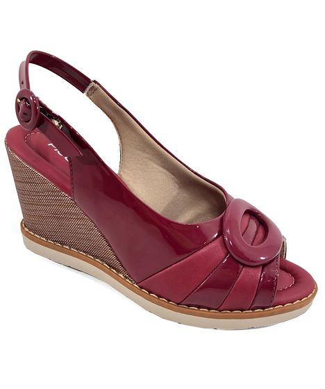 sandalia anabela c&a