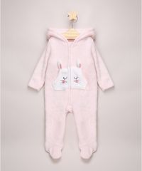Macacao-Infantil-de-Pelo-com-Bolso-e-Capuz-de-Coelhinho-Rosa-Claro-9842871-Rosa_Claro_1