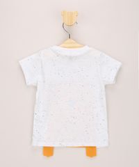 Camiseta-Infantil-com-Estampa-Interativa-de-Tigre-Manga-Curta-Off-White-9968251-Off_White_2