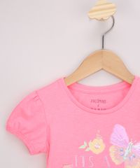 Blusa-Infantil--It-s-A-Colorful-Day--com-Glitter-e-Paete-Manga-Bufante-Rosa-Neon-9956863-Rosa_Neon_4