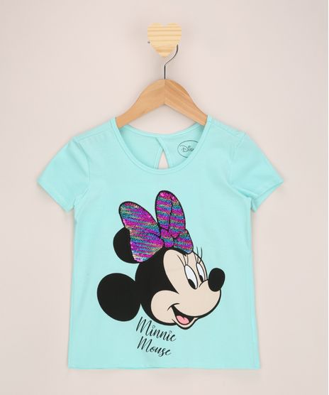 Blusa-Infantil-Ampla-Minnie-com-Paete-Manga-Curta-Verde-Agua-9956979-Verde_Agua_1