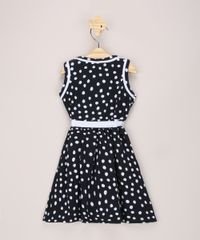 Vestido-Infantil-Estampado-de-Poa-com-Faixa-Para-Amarrar-Sem-Manga-Azul-Marinho-9973990-Azul_Marinho_2