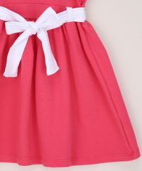 Vestido-Infantil-com-Faixa-para-Amarrar-Sem-Manga-Pink-9973993-Pink_4