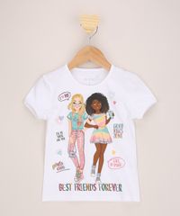 Blusa-Infantil--Best-Friends-Forever--com-Glitter-Manga-Curta-Off-White-9965732-Off_White_1