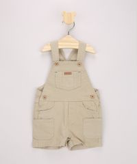Jardineira-de-Sarja-Infantil-Kaki-9968304-Kaki_1