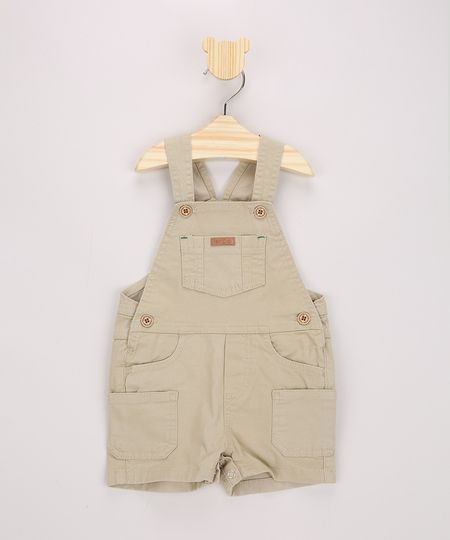 Jardineira-de-Sarja-Infantil-Kaki-9968304-Kaki_1