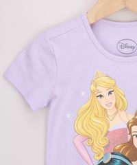 Blusa-Infantil-Ampla-Princesas-com-Glitter-Manga-Curta-Lilas-9968363-Lilas_4