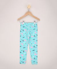 Calca-Legging-Infantil-Estampada-de-Flamingos-Verde-Agua-9966635-Verde_Agua_2