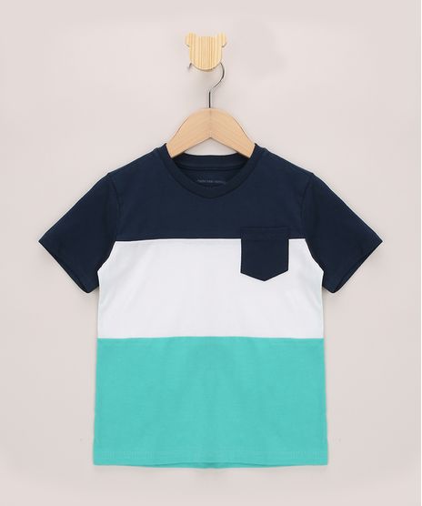 Camiseta-Infantil-com-Recortes-e-Bolso-Manga-Curta-Azul-Marinho-9968787-Azul_Marinho_1