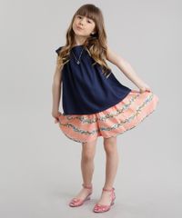 Short-Saia-Estampada-de-Borboletas-com-Cinto-Coral-8681766-Coral_3