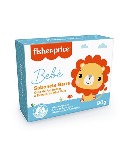 Sabonete-em-Barra-Bebe-Fisher-Price-90g-Unico-9972743-Unico_1 Sabonete-em-Barra-Bebe-Fisher-Price-90g-Unico-9972743-Unico_1