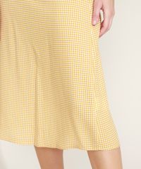 Saia-Feminina-Mindset-Midi-Estampada-Xadrez-Vichy-Amarela-9974060-Amarelo_5