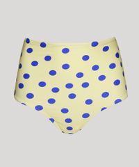 Biquini-Calcinha-Mindset-Hot-Pant-Estampado-de-Poa-com-Protecao-UV50--Amarelo-9970990-Amarelo_6
