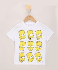Camiseta-Infantil-Rostos-Bart-Simpson-Manga-Curta-Branca-9970618-Branco_1
