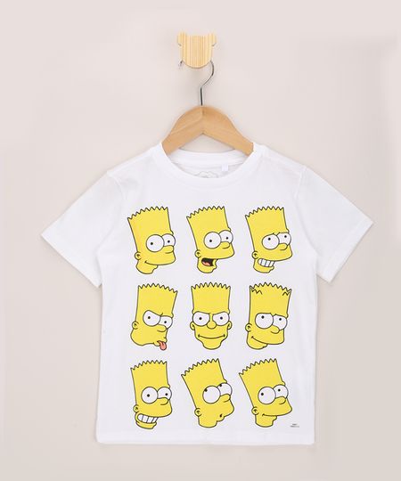 Camiseta-Infantil-Rostos-Bart-Simpson-Manga-Curta-Branca-9970618-Branco_1 Camiseta-Infantil-Rostos-Bart-Simpson-Manga-Curta-Branca-9970618-Branco_1