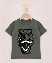 Camiseta-Infantil-Jurassic-World-Flocada-Manga-Curta-Verde-Militar-9969348-Verde_Militar_1