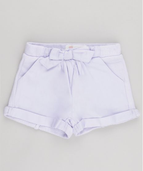 Short-em-Moletom-com-Laco-em-Algodao---Sustentavel-Lilas-8651787-Lilas_1