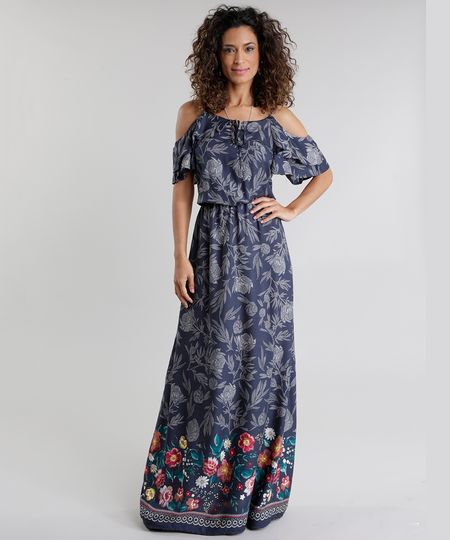 Vestido-Longo-Open-Shoulder-Estampado-Floral-Azul-Escuro-8654452-Azul_Escuro_1 Vestido-Longo-Open-Shoulder-Estampado-Floral-Azul-Escuro-8654452-Azul_Escuro_1