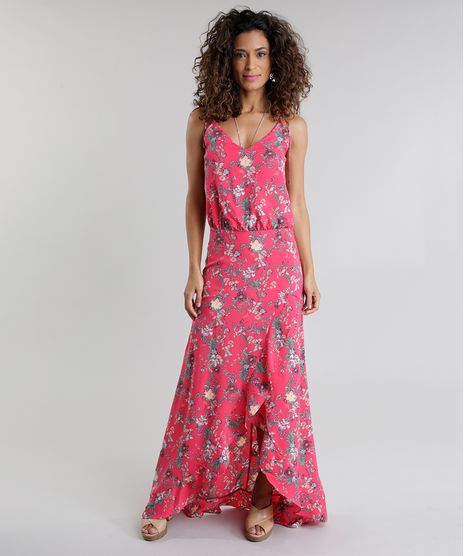 Vestido-Longo-Estampado-Floral-Rosa-Escuro-8676193-Rosa_Escuro_1