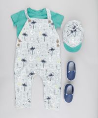 Conjunto-de-Body-Verde-Agua---Macacao-e-Bone-Estampado-de-Animais-Cinza-Mescla-Claro-8676334-Cinza_Mescla_Claro_3