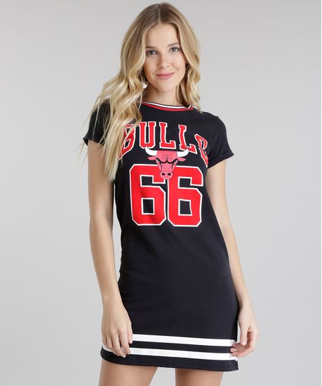 Vestido-NBA-Chicago-Bulls-Preto-8510552-Preto_1