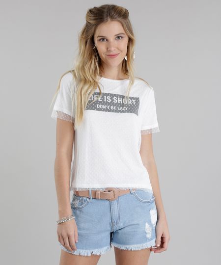 Blusa--Life-Is-Short--em-Tule-Branca-8745610-Branco_1 Blusa--Life-Is-Short--em-Tule-Branca-8745610-Branco_1