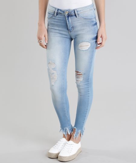 Calca-Jeans-Super-Skinny-Sawary-Destroyed-Azul-Claro-8770135-Azul_Claro_1