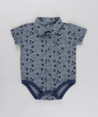 Body-Jeans-Estampado-Mickey-em-Algodao---Sustentavel-Azul-Medio-8652639-Azul_Medio_1