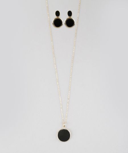 Kit-de-Brinco-e-Colar-Redondo-Dourado-8624877-Dourado_1