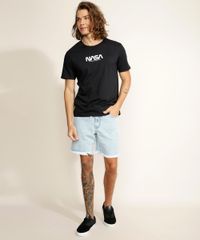 Camiseta-Masculina-NASA-Manga-Curta-Gola-Careca-Preta-9961602-Preto_3