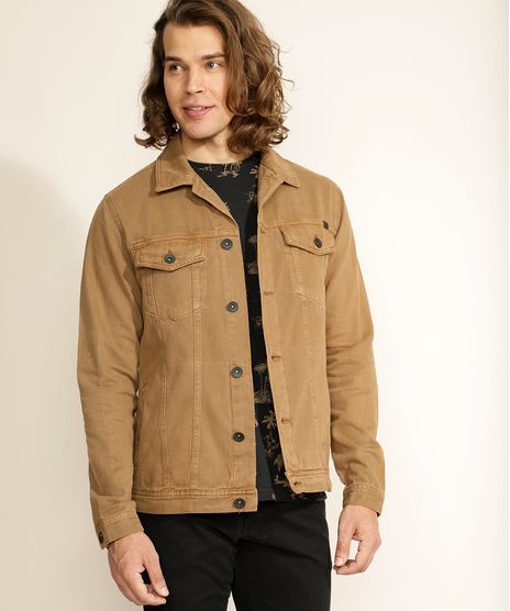 Jaqueta-de-Sarja-Masculina-Tucker-com-Bolsos-Caramelo-9966774-Caramelo_1