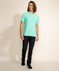 Camiseta-Masculina-Basica-Flame-com-Bolso-Manga-Curta-Gola-Careca-Verde-Agua-9971230-Verde_Agua_3